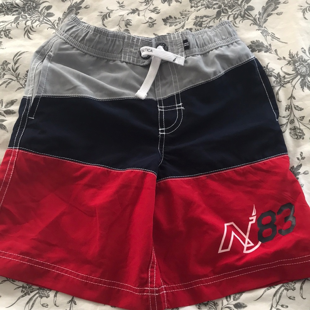 Little boys Nautica bathing suit.